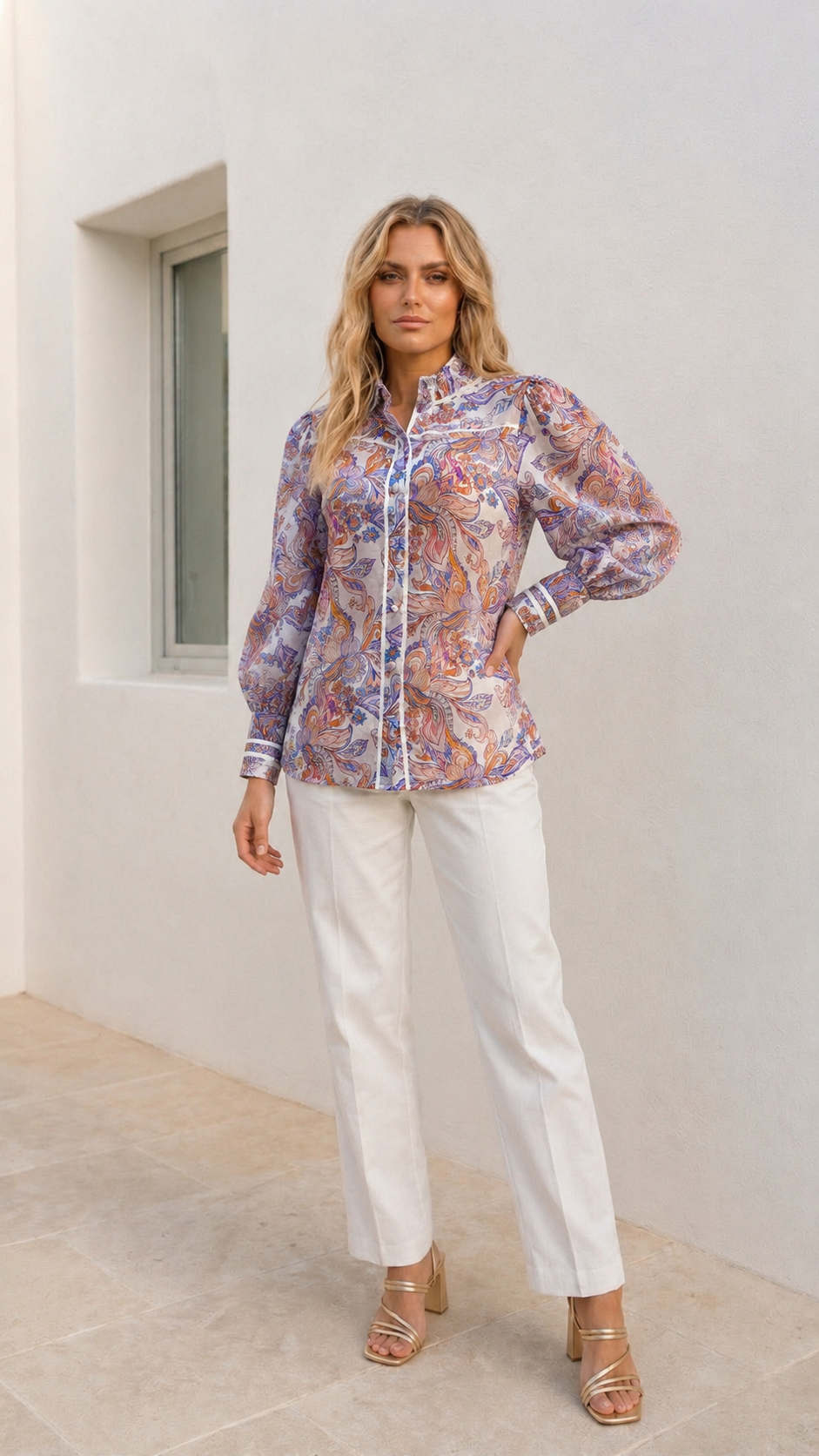 Martine Blouse | Rose Lilac