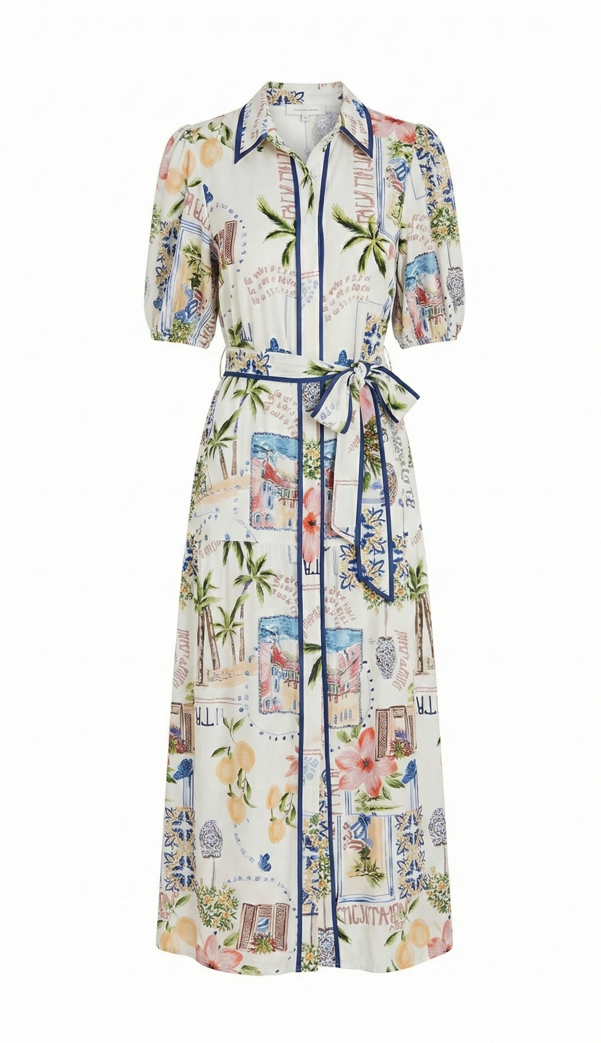 Bella  Dress | Italy Print