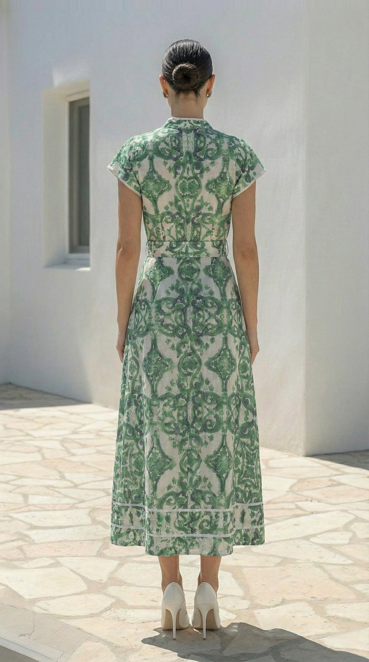 Estelle Dress  | Green