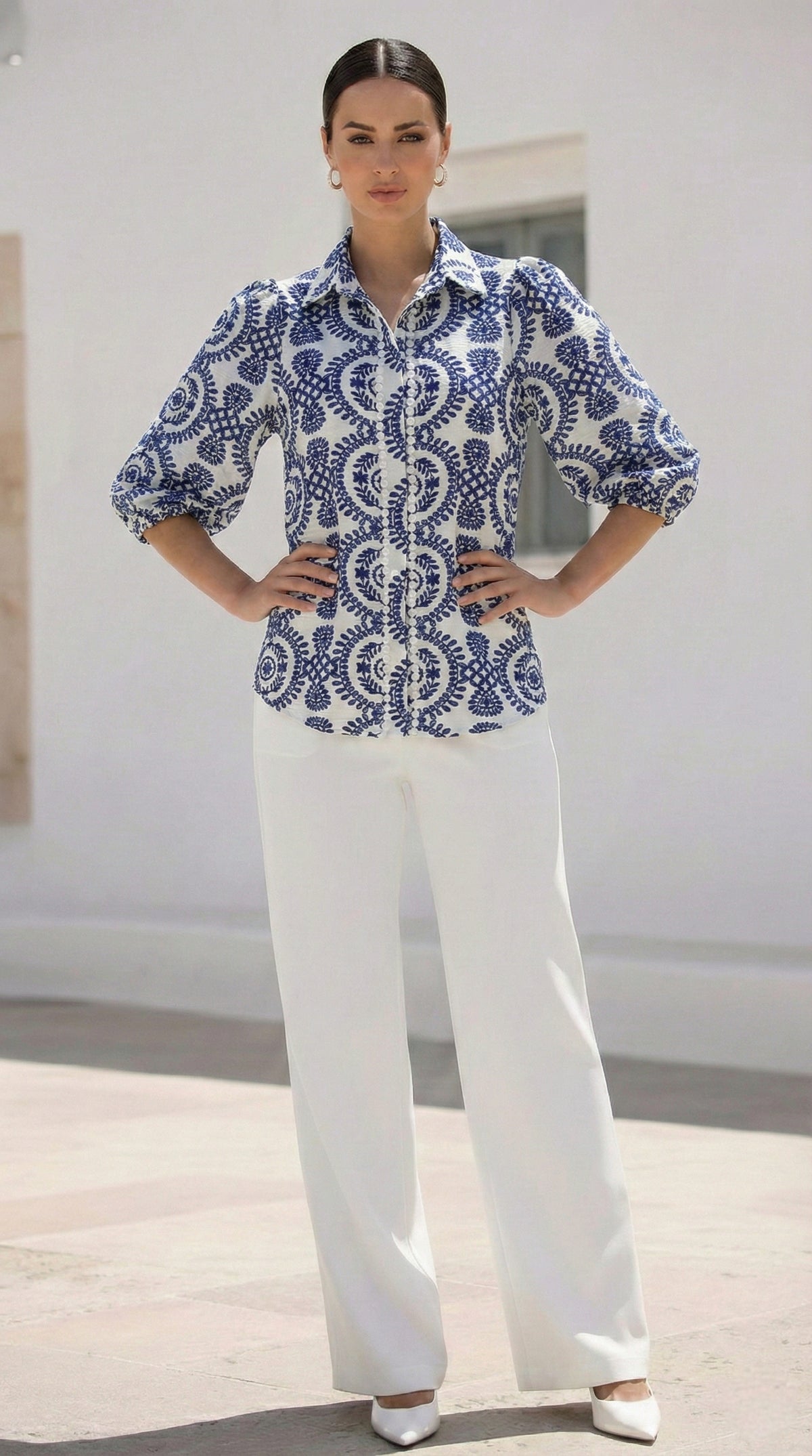 Skye Shirt  | Blue