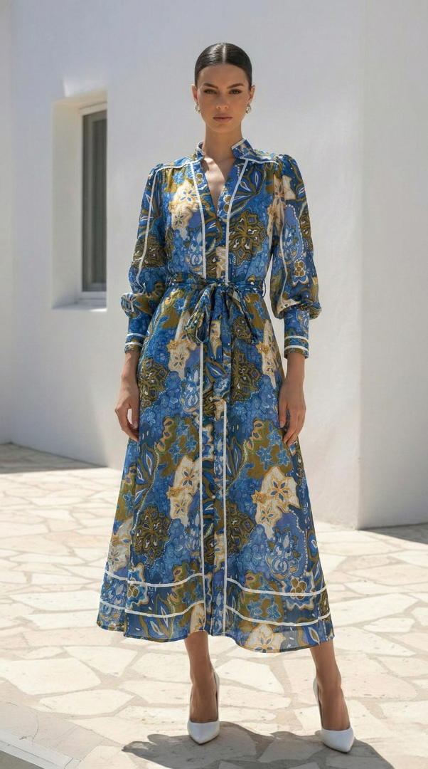 Jules Dress  | Blue